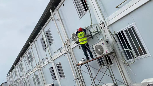 長沙仲景醫(yī)院（方倉醫(yī)院）分體空調(diào)安裝項目